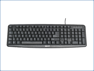 Teclat Iggual Estàndard Negre