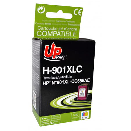 Cart. Comp Uprint HP 901XL Color