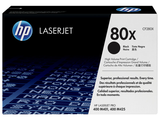 Tòner HP 80X Negre