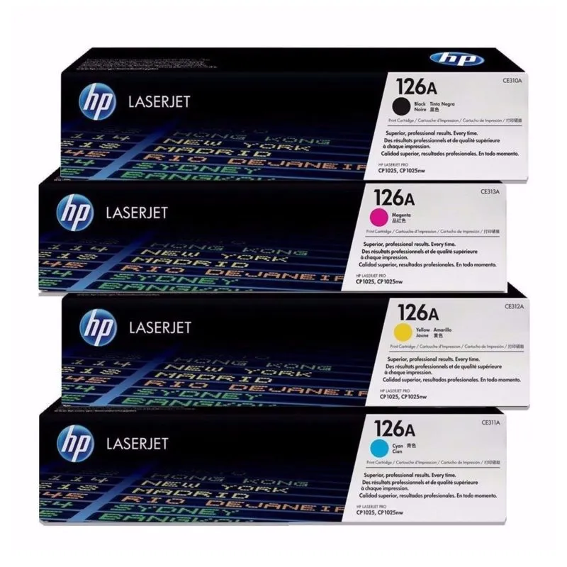 Pack Tòner HP 126A