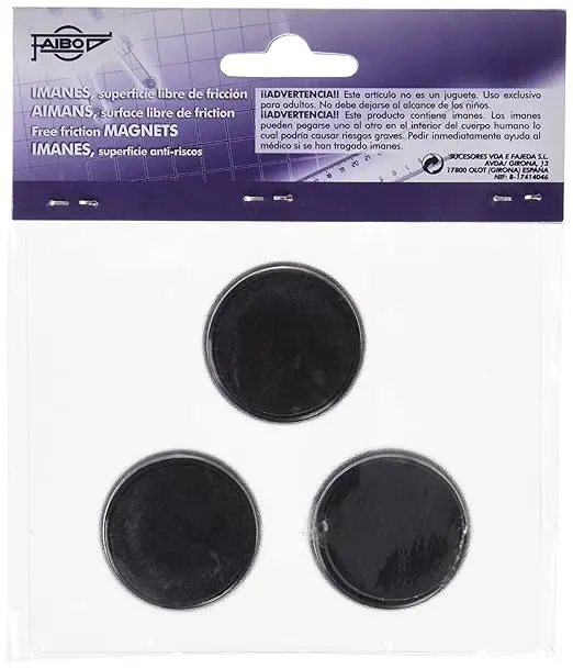 Iman Faibo 30mm Negre 3u.