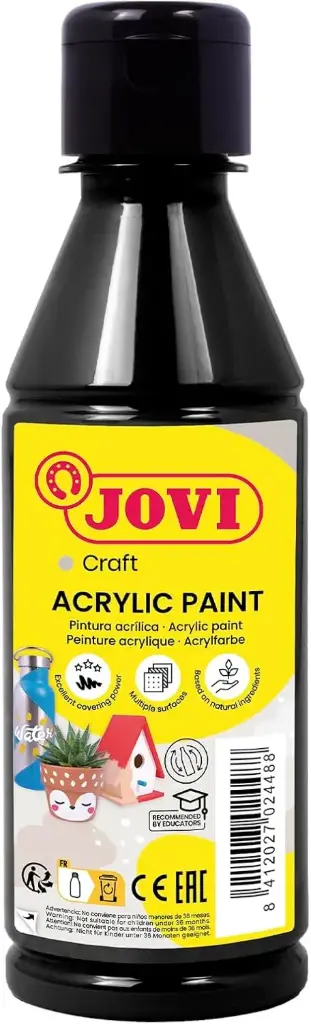 Acrilica Jovi Negre 250ml