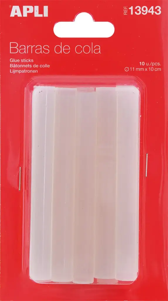 Barres Silicona Apli 11mmx10cm 10u.