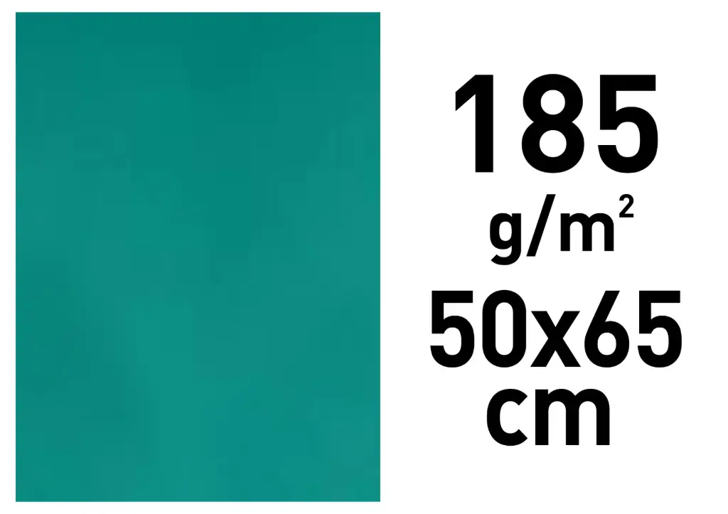 Cartolina Iris 50x65 185g Verd Menta