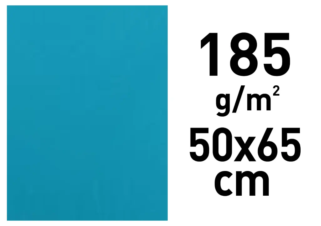 Cartolina Iris 50x65 185g Blau Maldives