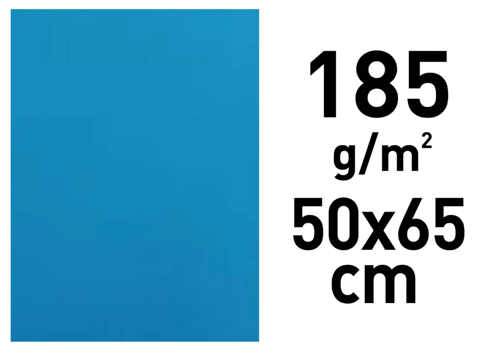 Cartolina Iris 50x65 185g Blau Marí