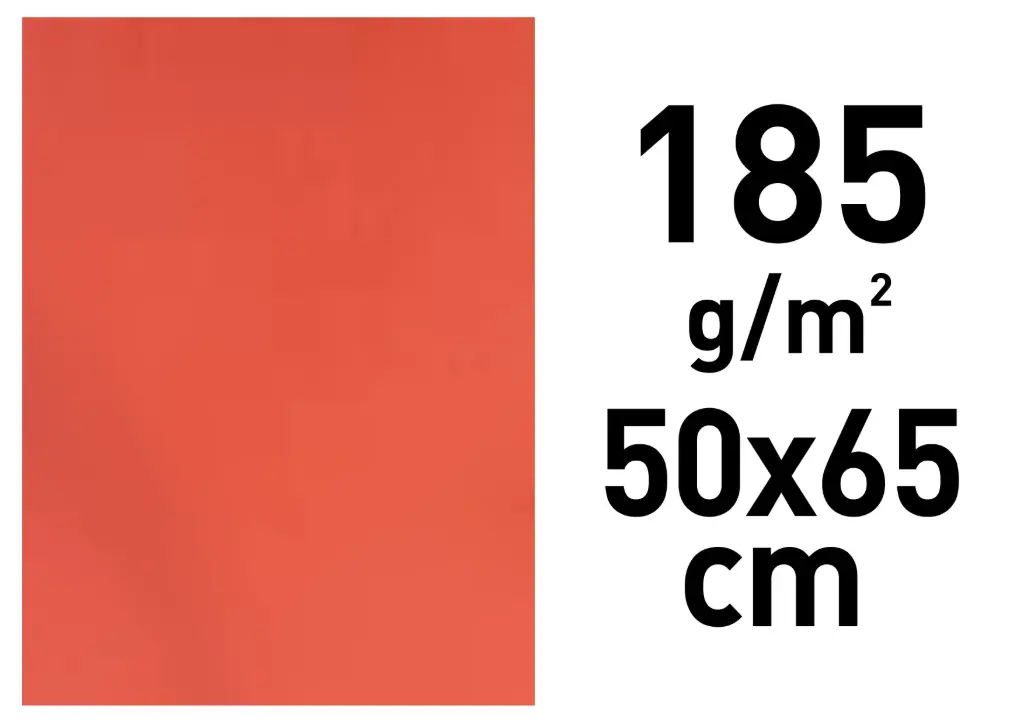 Cartolina Iris 50x65 185g Coral