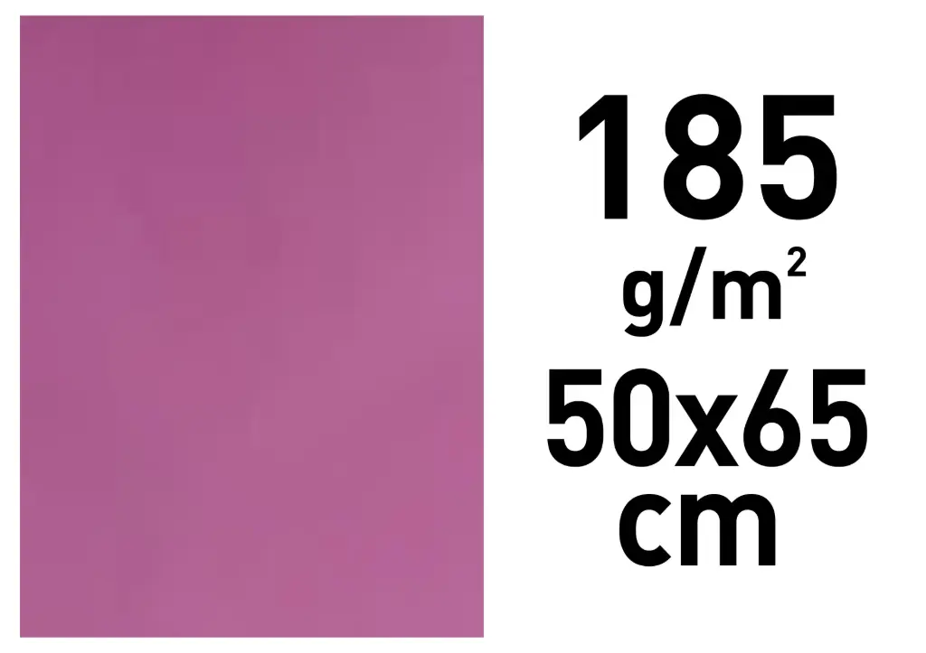 Cartolina Iris 50x65 185g Malva