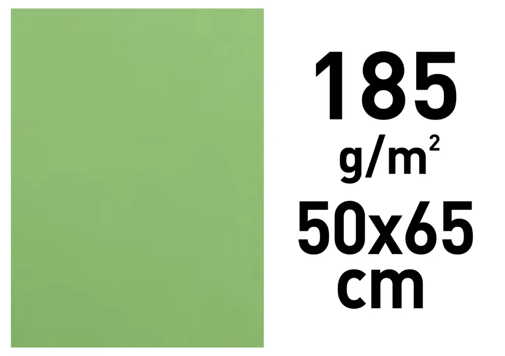 Cartolina Iris 50x65 185g Verd Poma