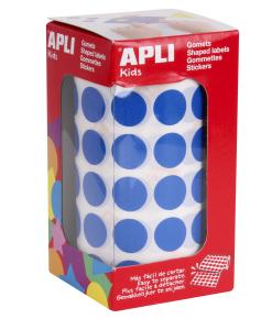 Rotllo Gomets Apli Rodons 15mm Blau