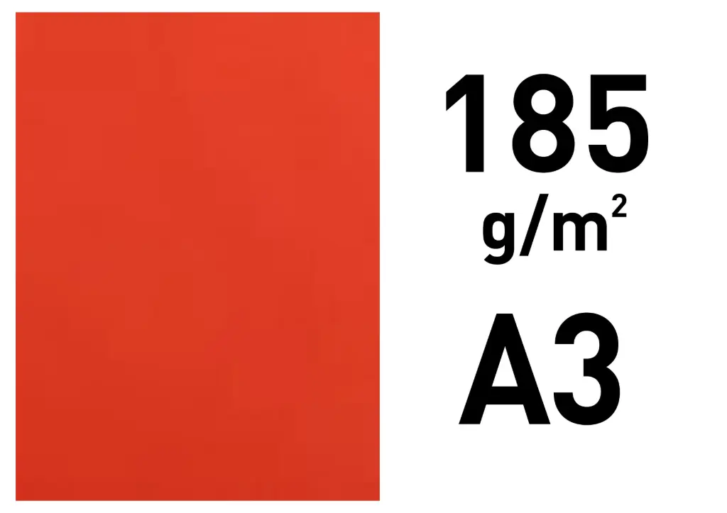 Cartolina Iris A3 185g Tomàquet