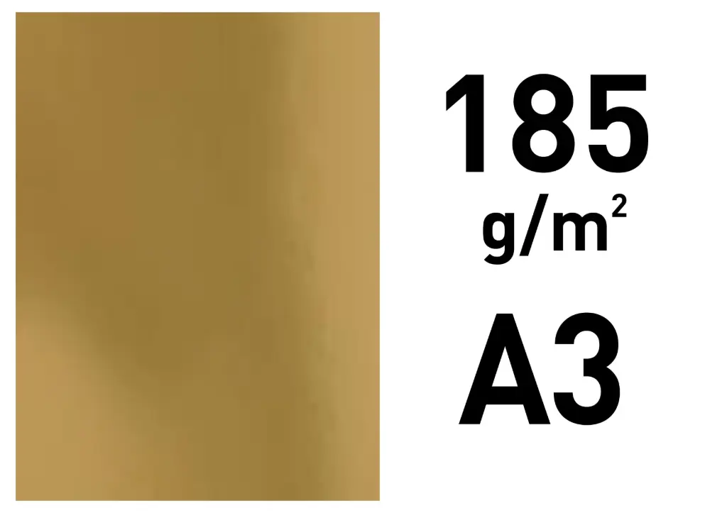 Cartolina Iris A3 185g Or
