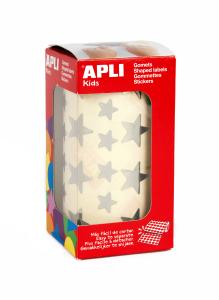 [405250435] Rotllo Gomets Apli Estrelles 12,5/19,5mm Plata